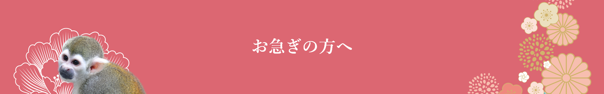 ご危篤、ご逝去でお急ぎの方